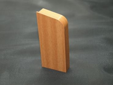 Endkappe links für SLF und BLF 90 mm buche dunkel