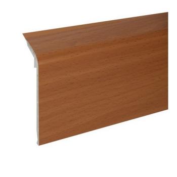 Heizrohrverkleidung 90 mm buche dunkel