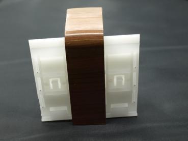 Verbinder-Set für SLF 90 mm nussbaum