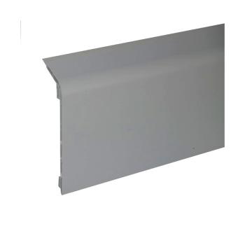 Heizrohrverkleidung 90 mm grau