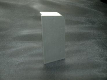 Endkappe links für SLF und BLF 90 mm alu