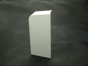 Endkappe rechts für SLF und BLF 90 mm grau