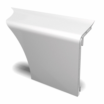 Heizrohrverkleidung 90 mm weiß