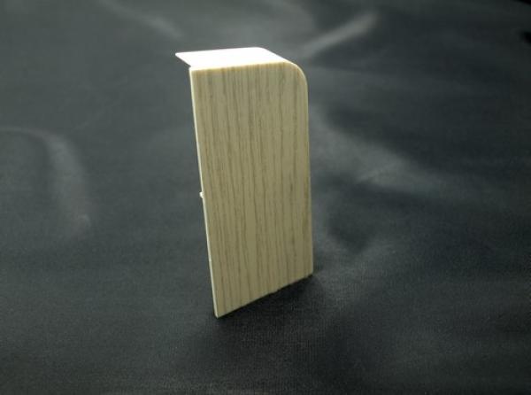Endkappe links für SLF und BLF 90 mm esche weiß