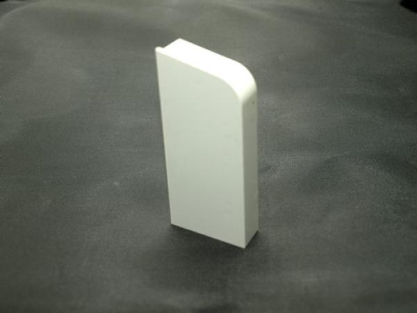 Endkappe links für SLF und BLF 90 mm grau