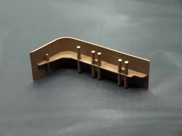 Verbinder für SLF und BLF 90 mm nussbaum